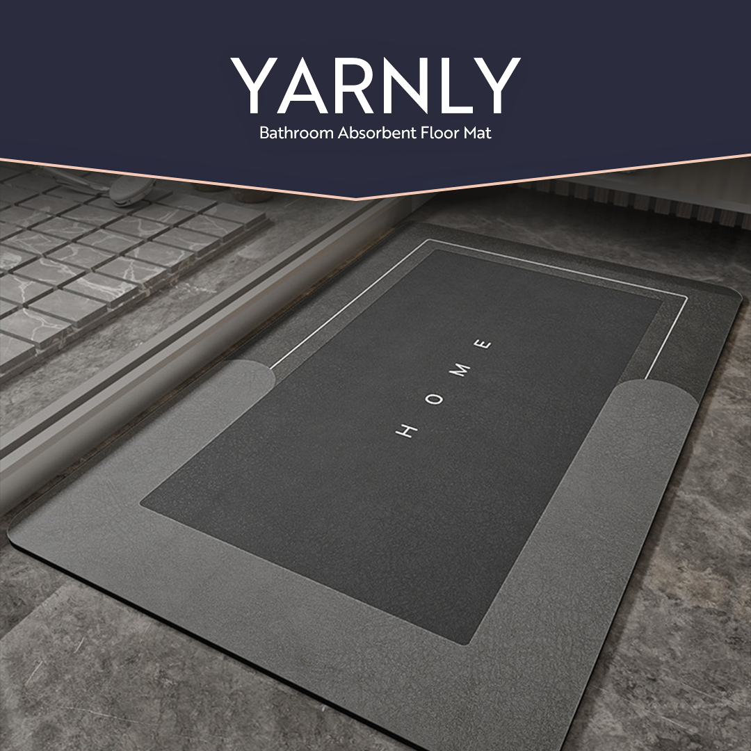 Bathroom Absorbent Floor Mat